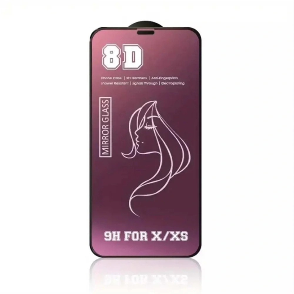 *BRAND NEW* 8d 9h iphone xs max/ 11 pro max mirror glass screen protector (3 pk)